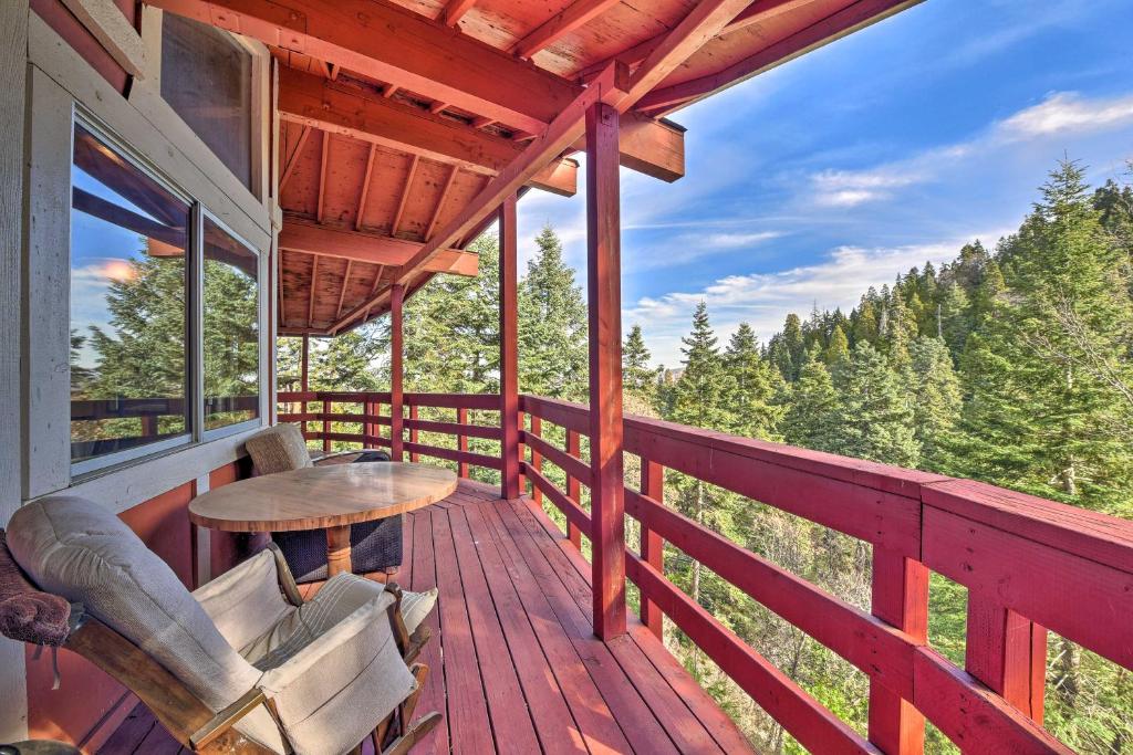 Lake Arrowhead Cabin with Deck and Stunning Mtn Views!